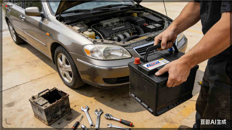 泽州汽车换电瓶电话【案例】